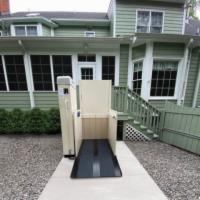 AmeriGlide Hercules Junior Vertical Platform Lift
