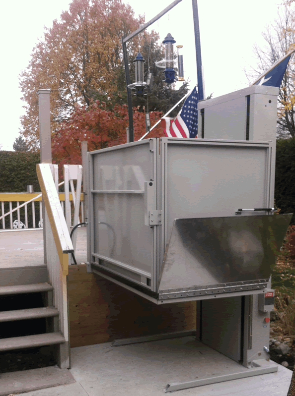 Hercules 750 Residential Vertical Platform Lift