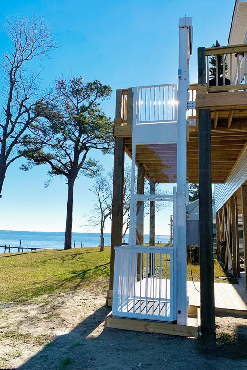 Outdoor Elevator provides accessibility solutions